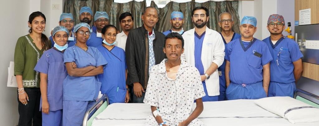 Dr Manish Hinduja Cardiac Surgeon Mr. Rantoniavo Kevin Rajaomasitera Team